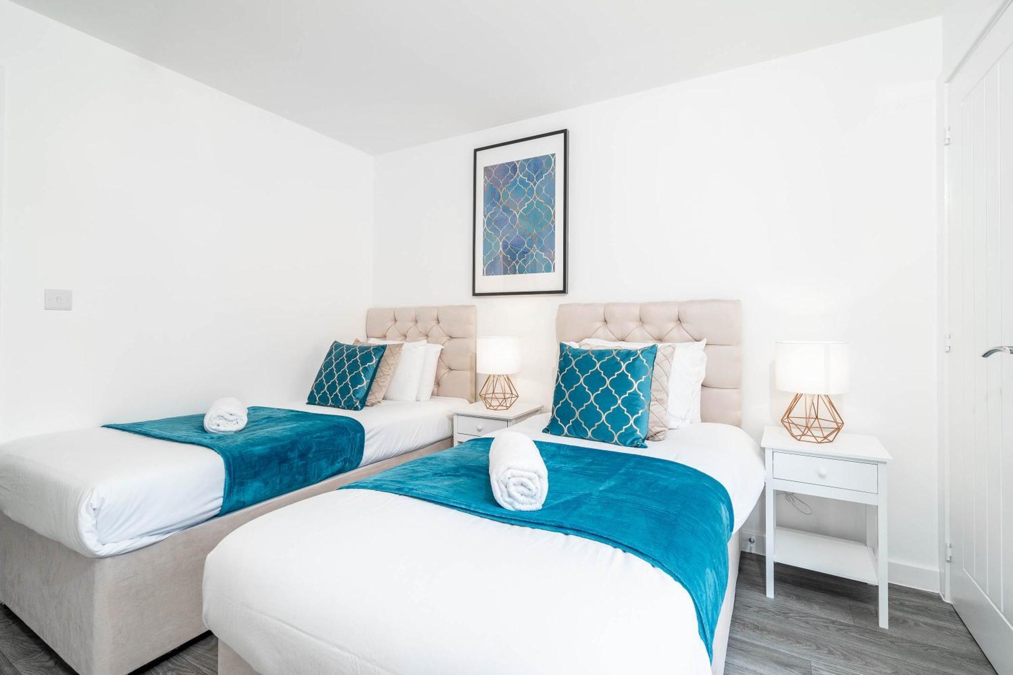 Luxury Apartment - Twin Beds - Selly Oak - Off-Street Parking - Free Netflix & Wifi - Top Rated 9Cc Birmingham Dış mekan fotoğraf