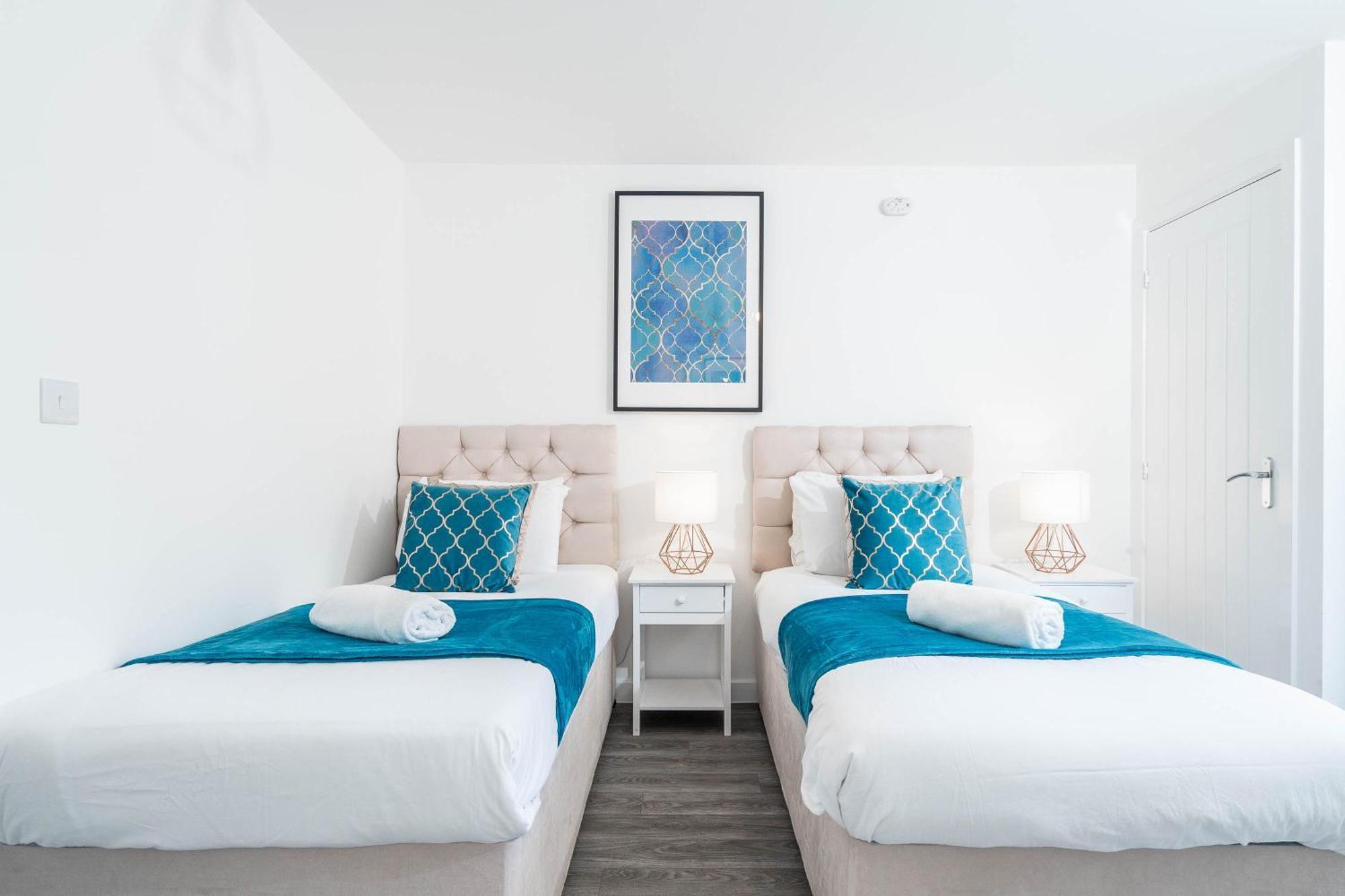 Luxury Apartment - Twin Beds - Selly Oak - Off-Street Parking - Free Netflix & Wifi - Top Rated 9Cc Birmingham Dış mekan fotoğraf