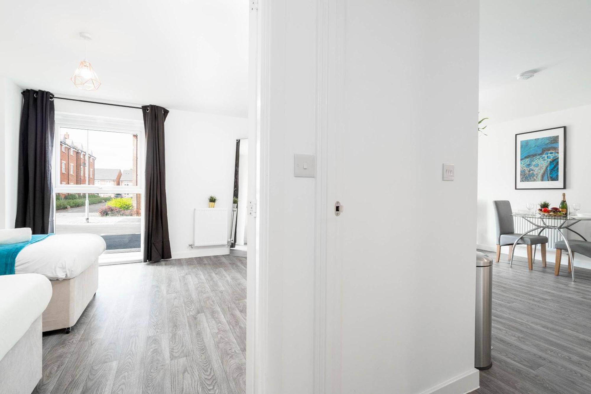 Luxury Apartment - Twin Beds - Selly Oak - Off-Street Parking - Free Netflix & Wifi - Top Rated 9Cc Birmingham Dış mekan fotoğraf
